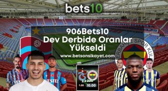 906Bets10 Dev Derbide Oranlar Yükseldi